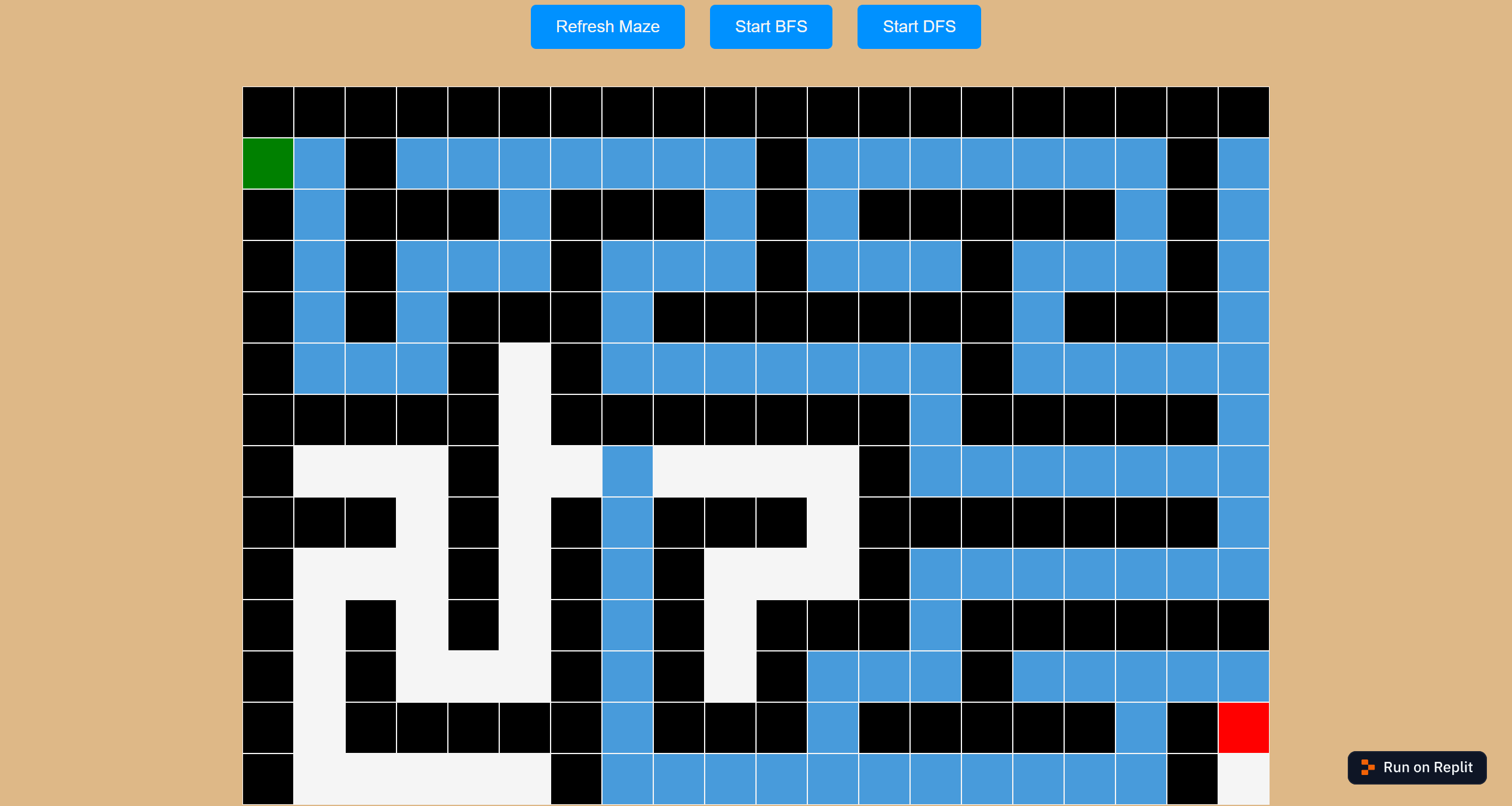 An image of the Pathfinding Visualizer project.